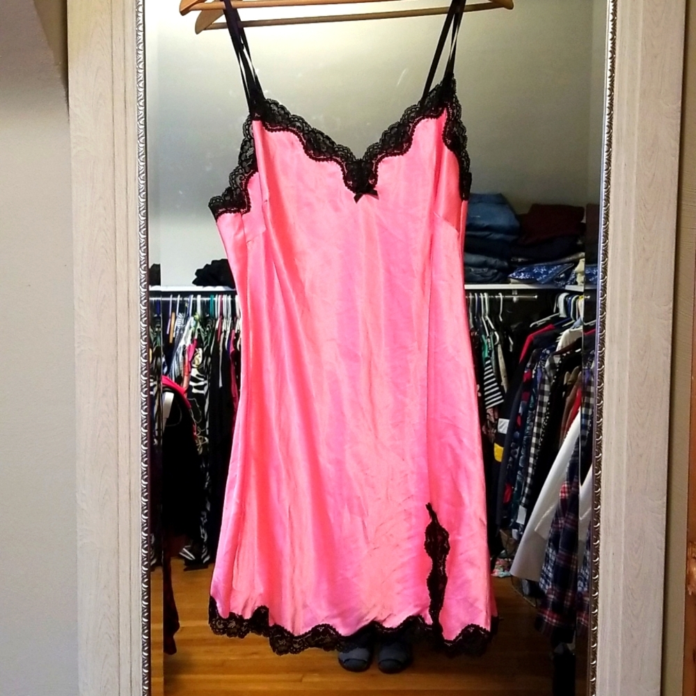 Victoria's Secret pink teddy size Large